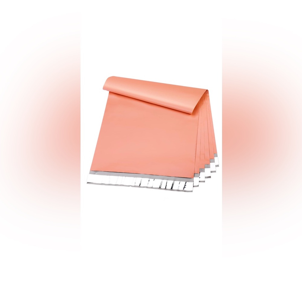 Peach Pink Poly Mailers